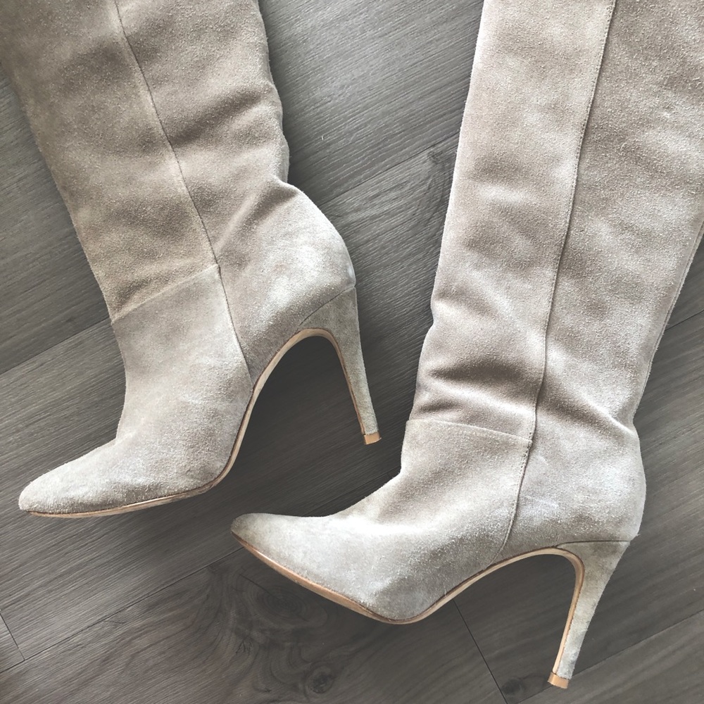 Perfectly Sophisticated Joie Jabre Suede Knee High Slouchy Boots